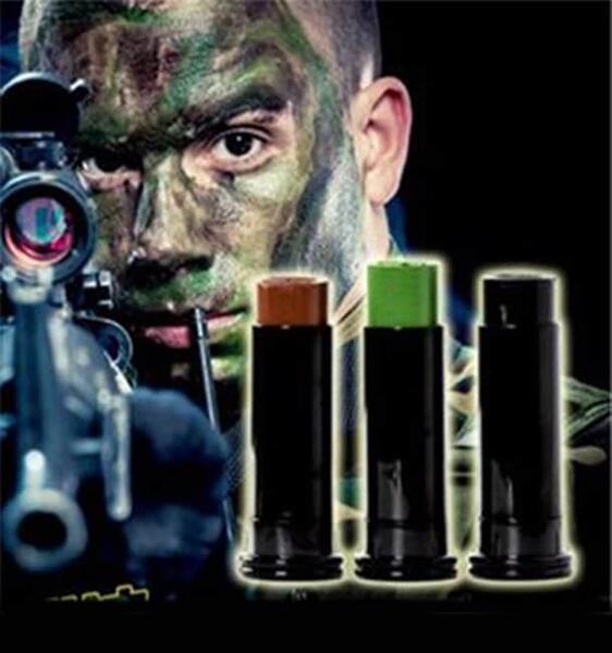 צבעי הסוואה לפנים