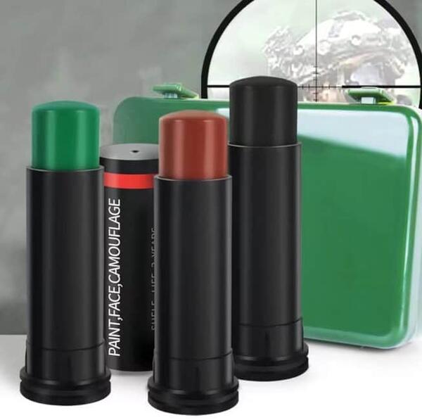 צבעי הסוואה לפנים