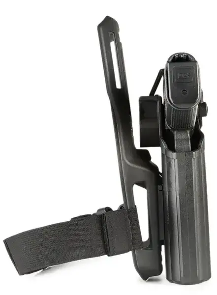 נרתיק ירך לגלוק19 עם פנס/כוונת לייזר גם ל17,45,19X LE2