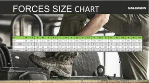 נעלי סלומון XA FORCES MID GTX (שחור)