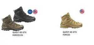נעלי סלומון QUEST 4D GTX FORCES EN (מדברי)