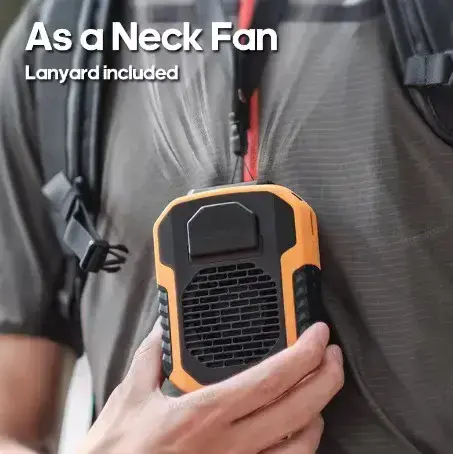 מאוורר אישי לחיילים + מטען נייד