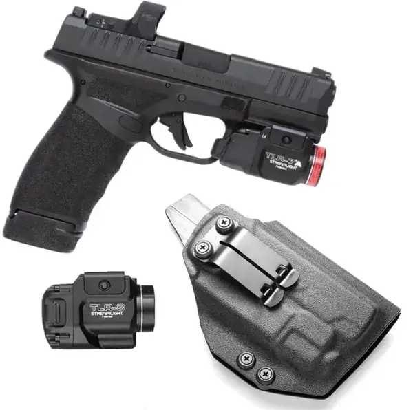 נרתיק פנימי לספרינגפילד והלקט פרו עם פנס/כוונת לייזר