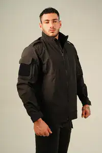 סופטשל טקטי שחור דגם StormShield מבית STRIKE20