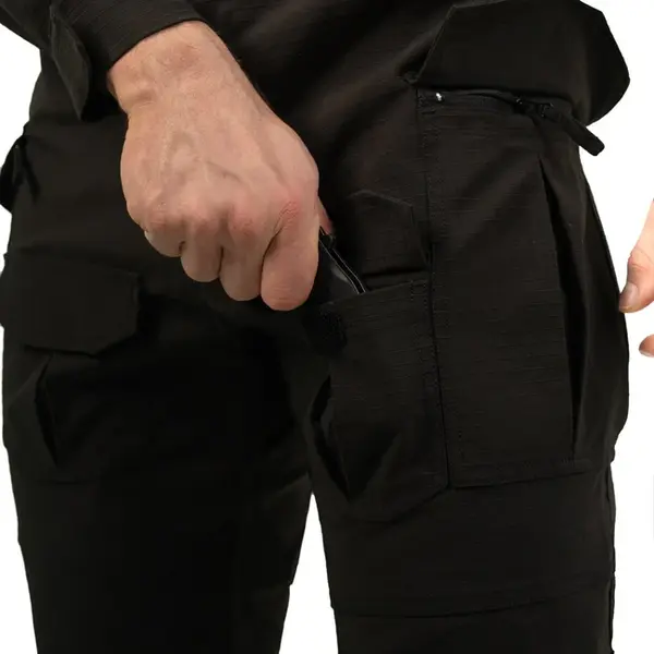 מדים טקטיים שחורים SHEDOW X מבית STRIKE 20