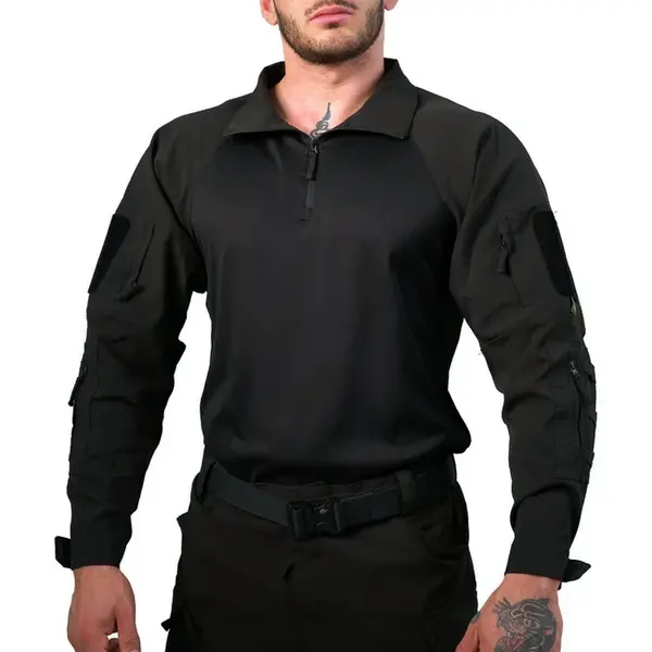 מדים טקטיים שחורים SHEDOW X מבית STRIKE 20