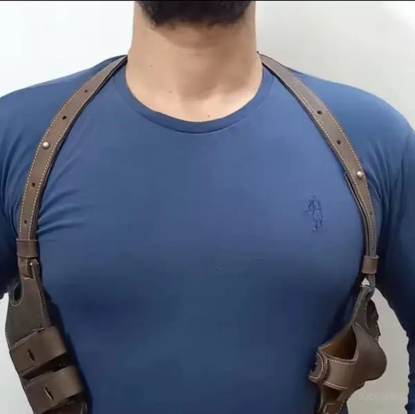 נרתיק כתף (חגורת קאובוי) אוניברסלית לאקדח