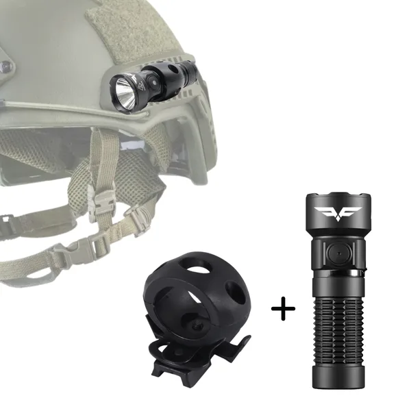 פנס צד לקסדה טקטית F7