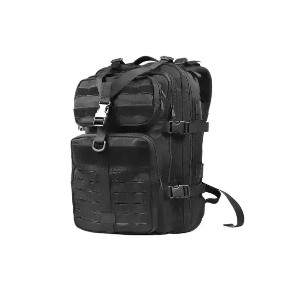 תיק טקטי שחור עם מקום לפלטה 45 ליטר STRIKE 20