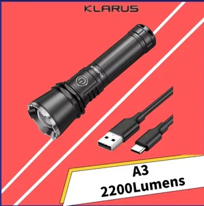 פנס עוצמתי מבית KLARUS בעוצמה של 2200 ליומס